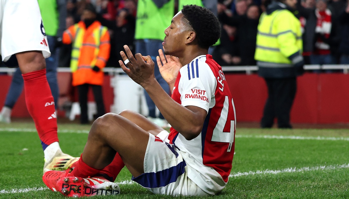 “It’s part of the game” Arteta reacts to Lewis-Skelly copying Haaland’s celebration