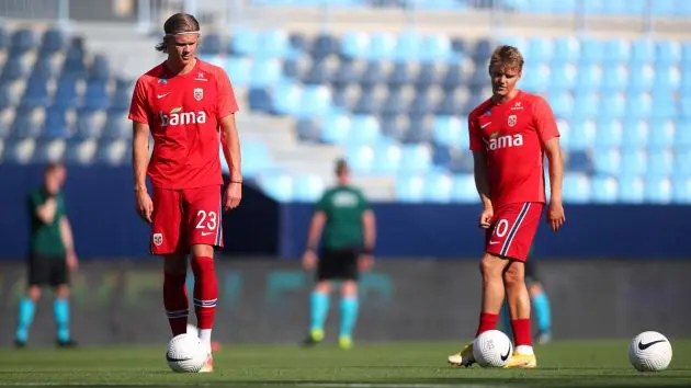 Odegaard and Haaland