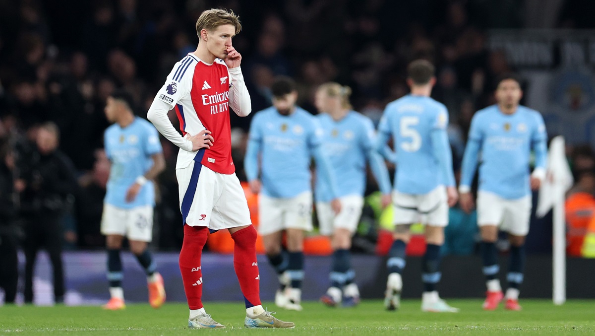 Odegaard v Man City