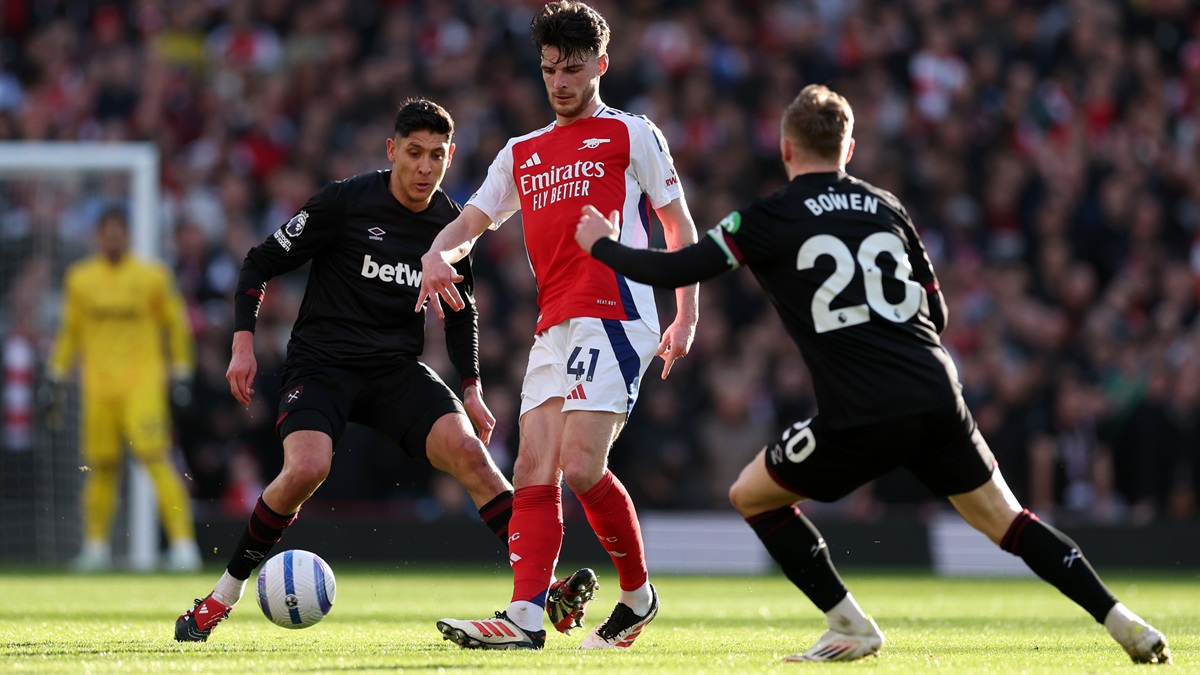 Rice v West Ham