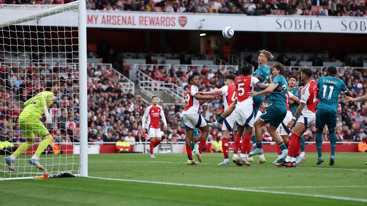 Dean Huijsen scoring against Bournemouth