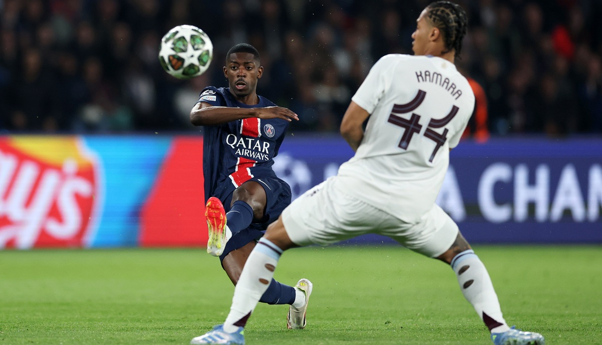 Dembele v Aston Villa