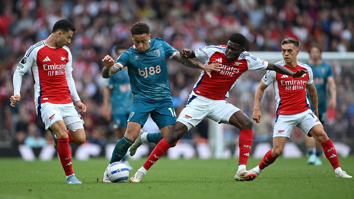 Marcus Tavernier Thomas Partey Gabriel Martinelli