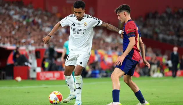 Rodrygo v Barcelona
