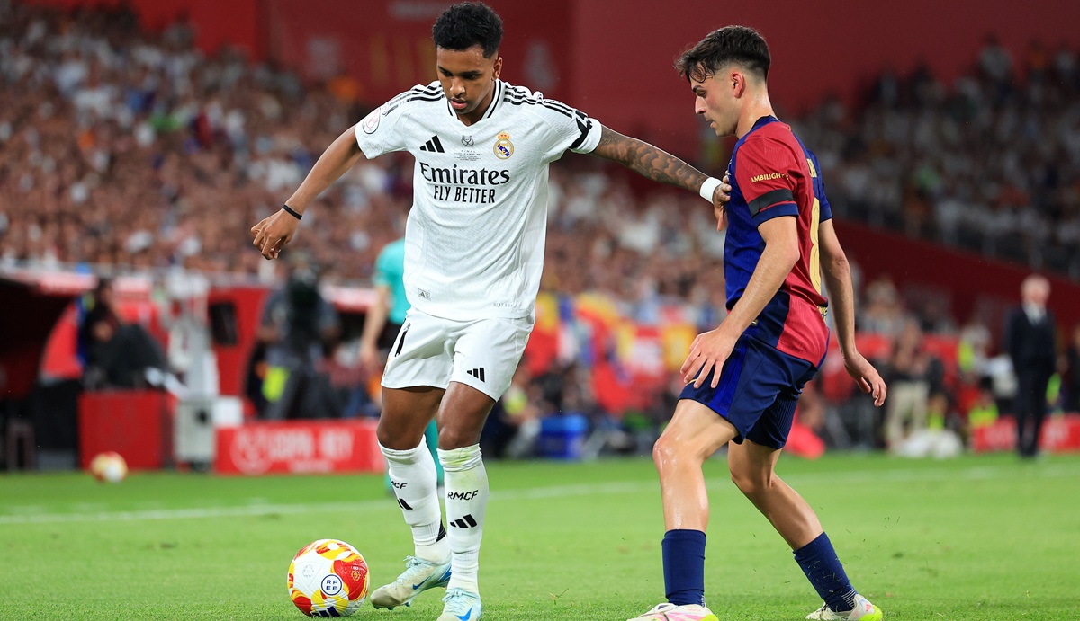 Rodrygo v Barcelona