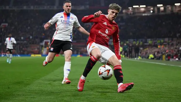 Alejandro Garnacho v Lyon
