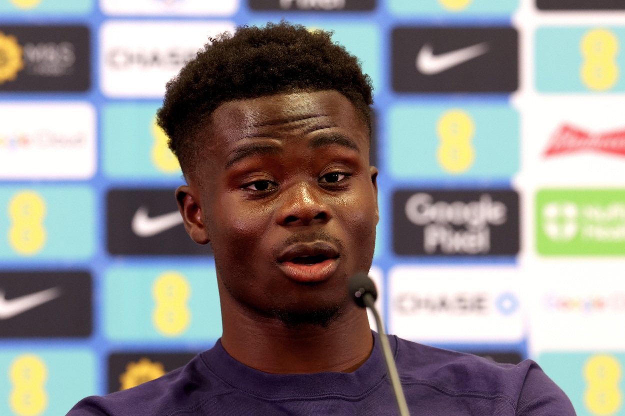 Arsenal’s Bukayo Saka fit to start for England after injury scare