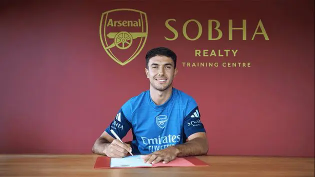 Zubimendi signs for Arsenal
