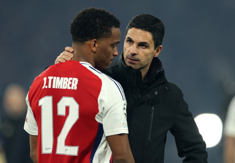 Will Jurrien Timber return to the Arsenal team against West Ham? - Just ...