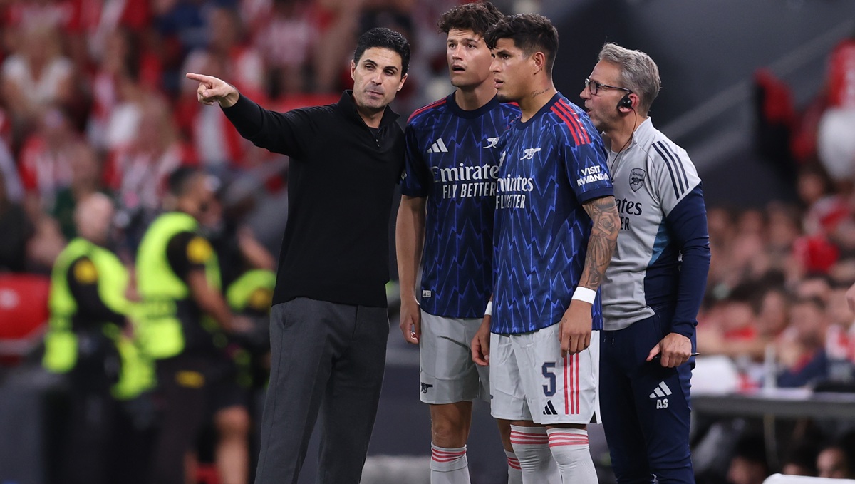 Arteta says Bilbao atmosphere at the start signified it will be a tough night
