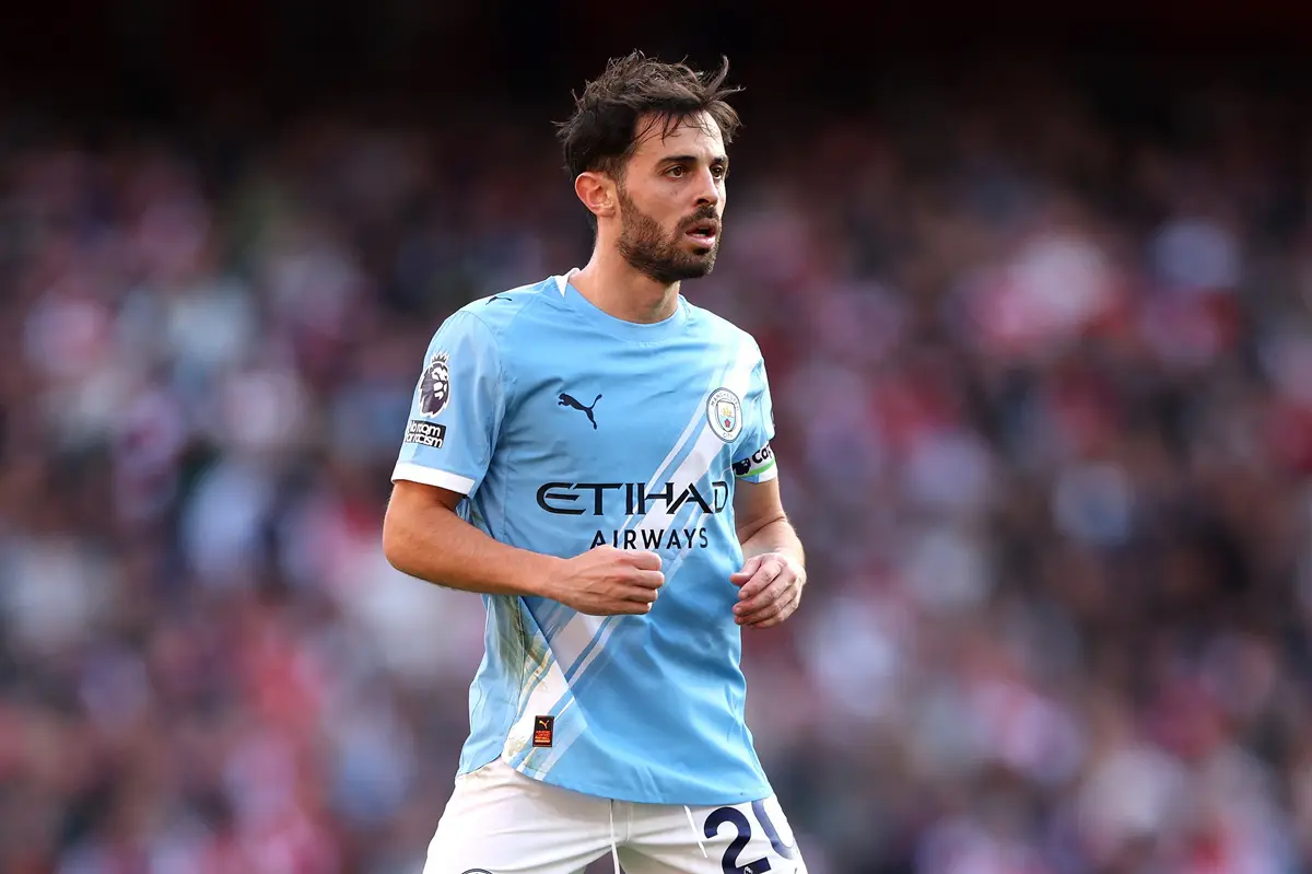 Bernardo Silva thinks it unfair that Man City played Arsenal on Sunday