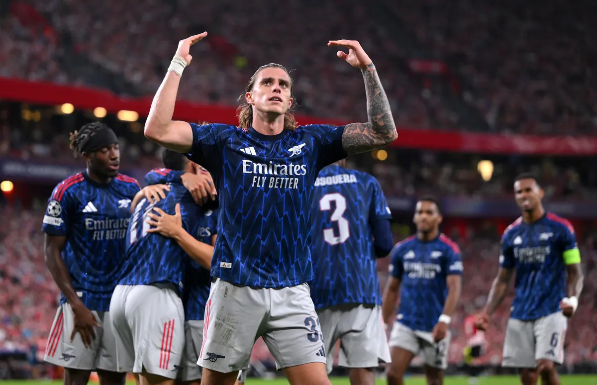 Calafiori reveals the difference between fans in Italy and England