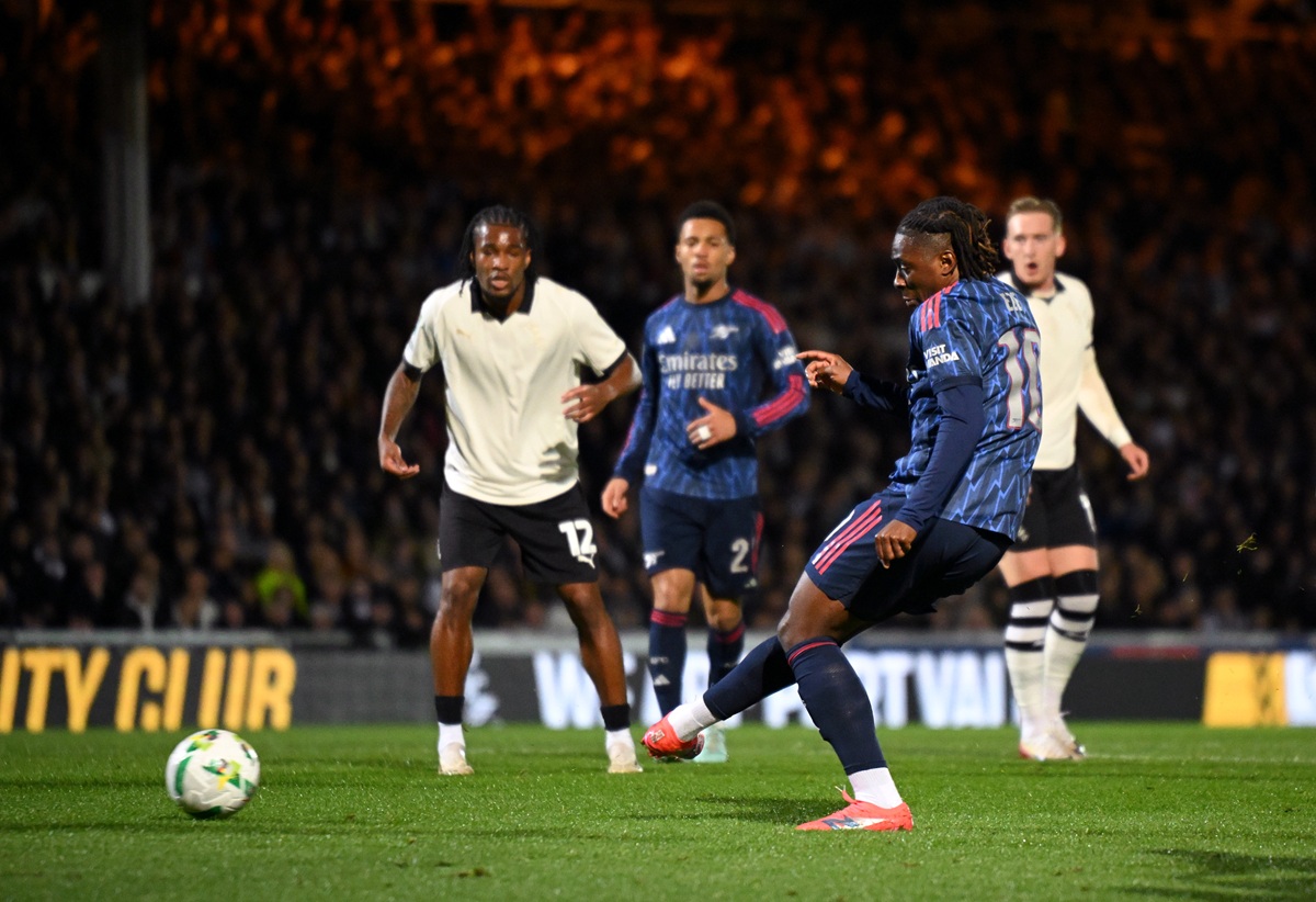 Eze describes ‘special’ feeling after scoring his first Arsenal goal