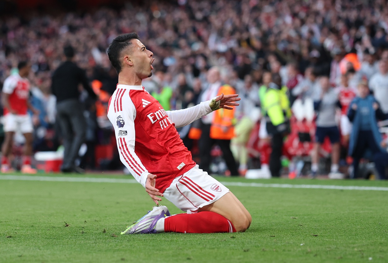 Arsenal 1-1 Man City: Martinelli’s stoppage-time strike rescues a point