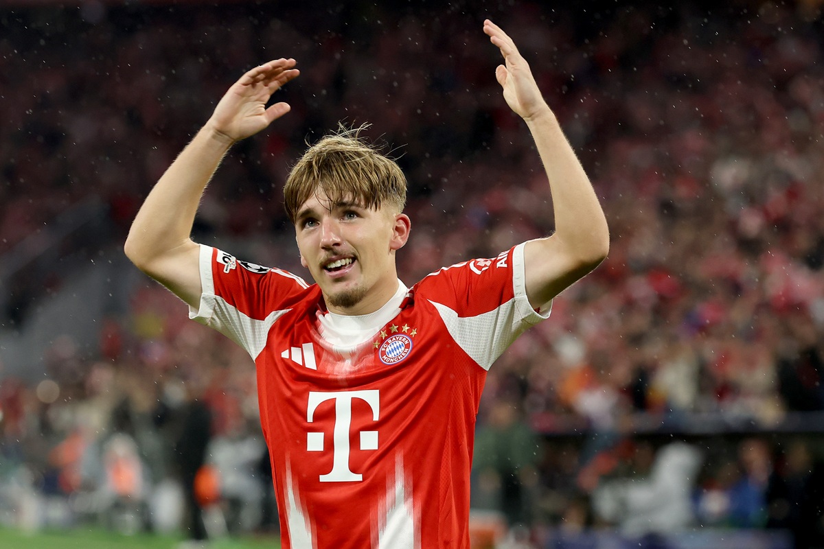 Arsenal is one of the teams following 17-year-old Bayern Munich star