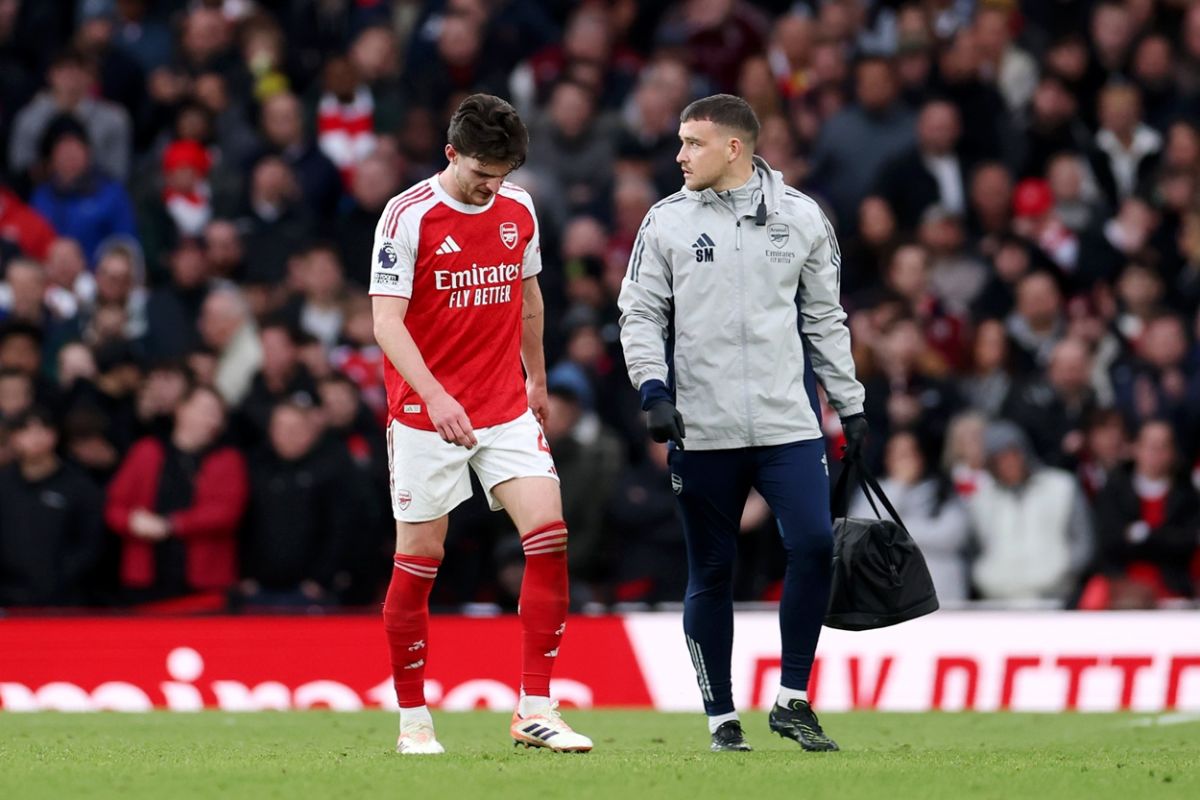 “We have another session” Mikel Arteta gives update on Declan Rice’s ...