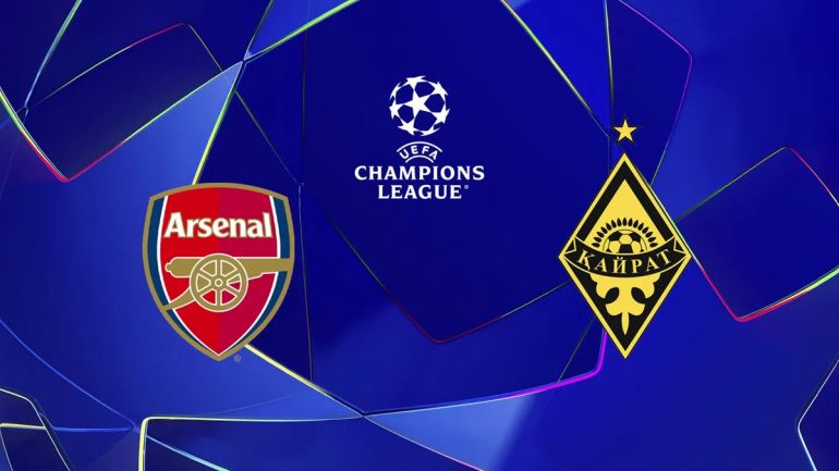Arsenal vs Kairat Almaty