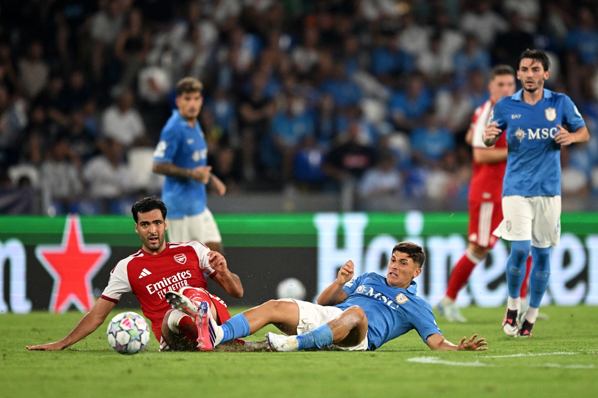 Martin Keown says one Arsenal star looked rusty against Napoli