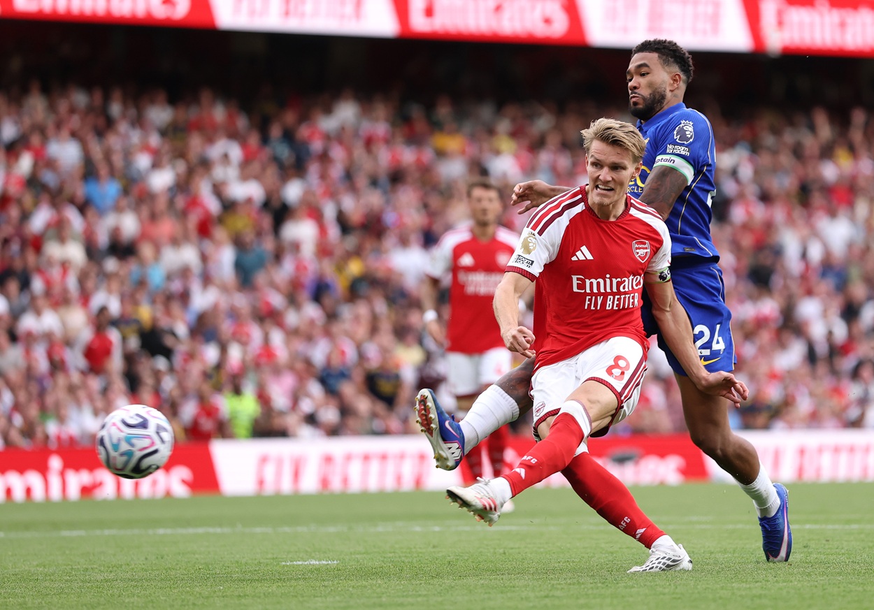 Chelsea’s early goal didn’t stop Ian Wright from believing Arsenal would win