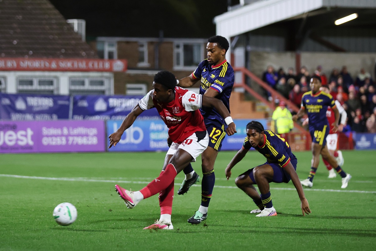 “A shame,” Odegaard reacts to embarrassing defeat to Fleetwood Town