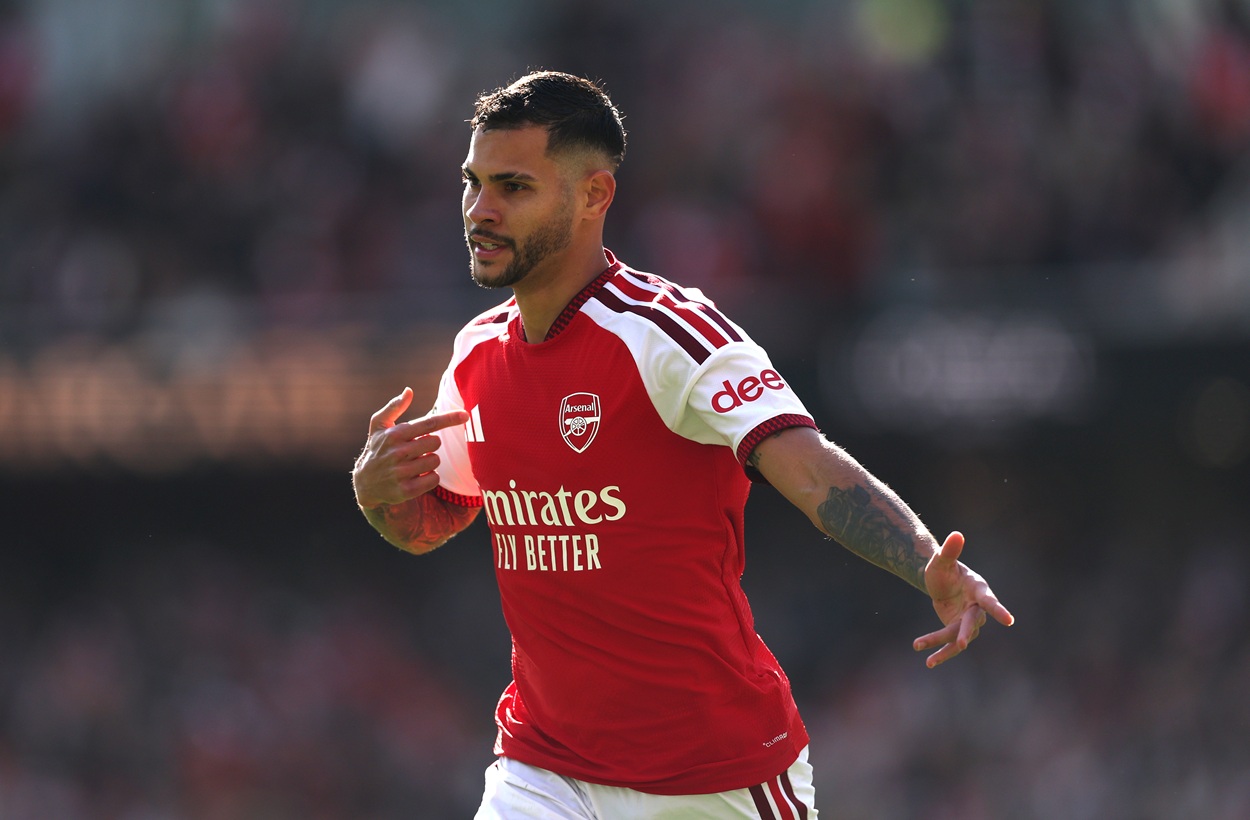 Arsenal 2-1 Leeds: Calafiori and Guimarães complete dramatic Emirates comeback